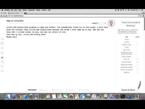 Free voice dictation software for macs